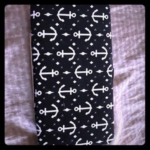 Nautical Anchor Wallet NWT